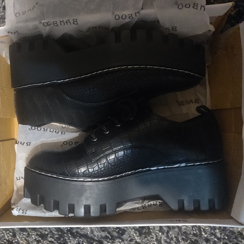Platform oxfords